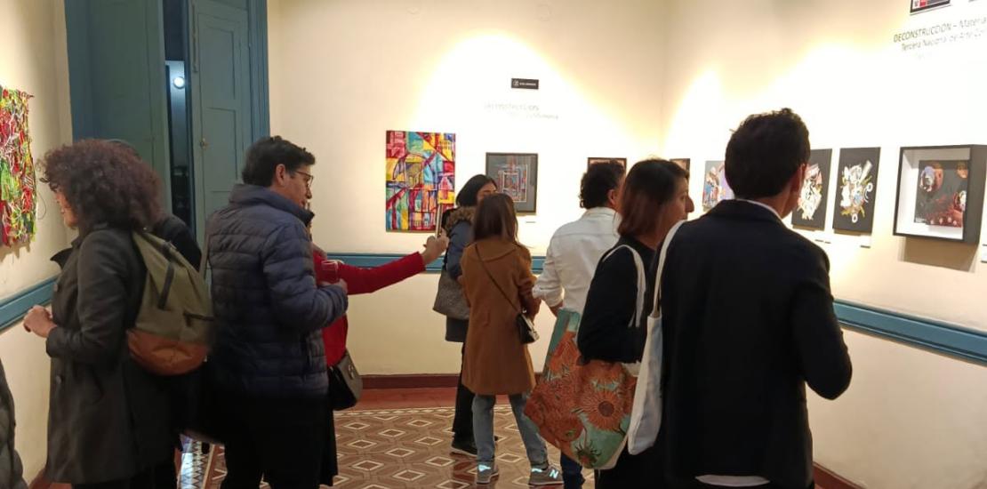 Exposición Deconstrucción: Materia y Memoria Tercer Nacional de Arte Collage – Perú