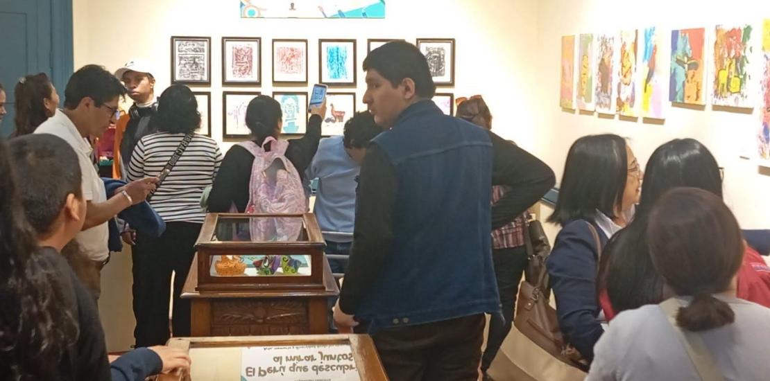 Exposición colectiva. El Perú que descubrimos al mirar juntos. de CAPACIARTE