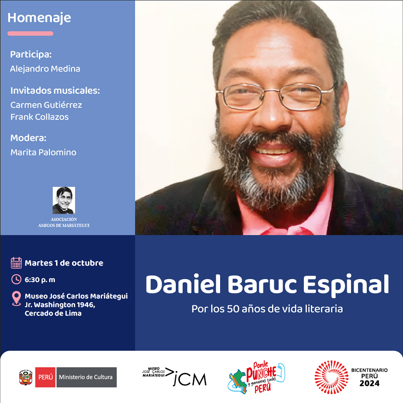 Homenaje a Daniel Baruc Espinal.