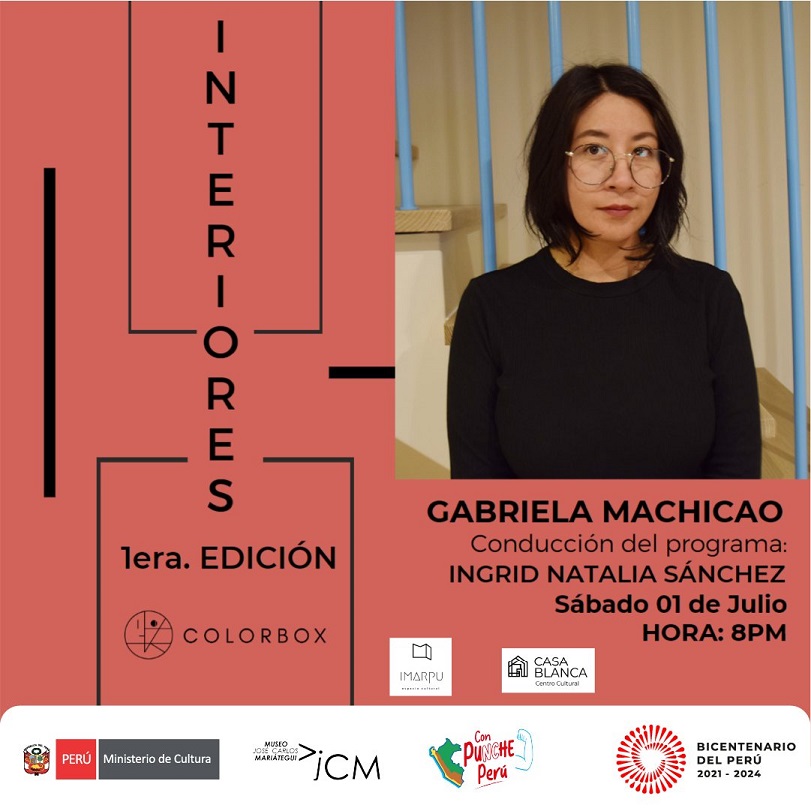 Programa de entrevistas: "INTERIORES - Primera Edición" a Gabriela Machicao (Puno)