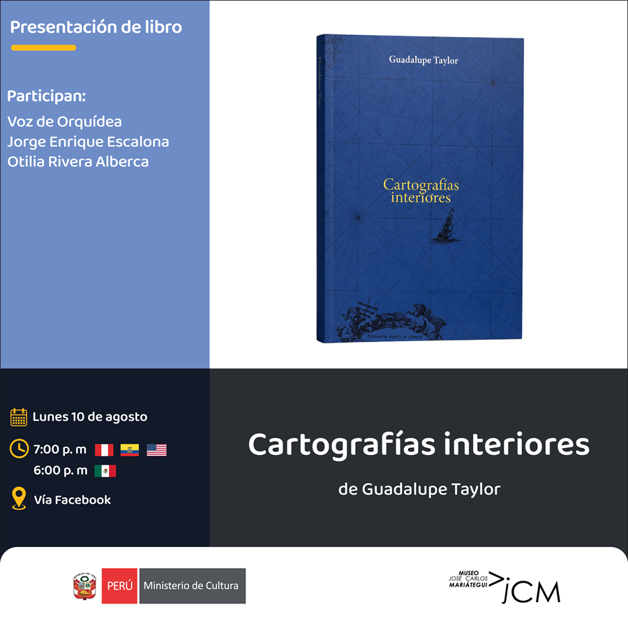Presentación de libro. Cartografías interiores de Guadalupe Taylor