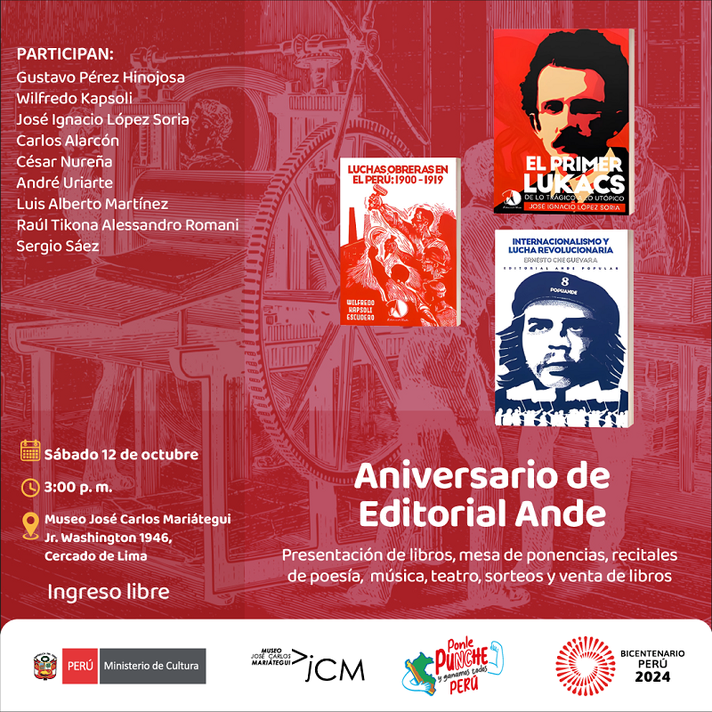 Aniversario de Editorial Ande.