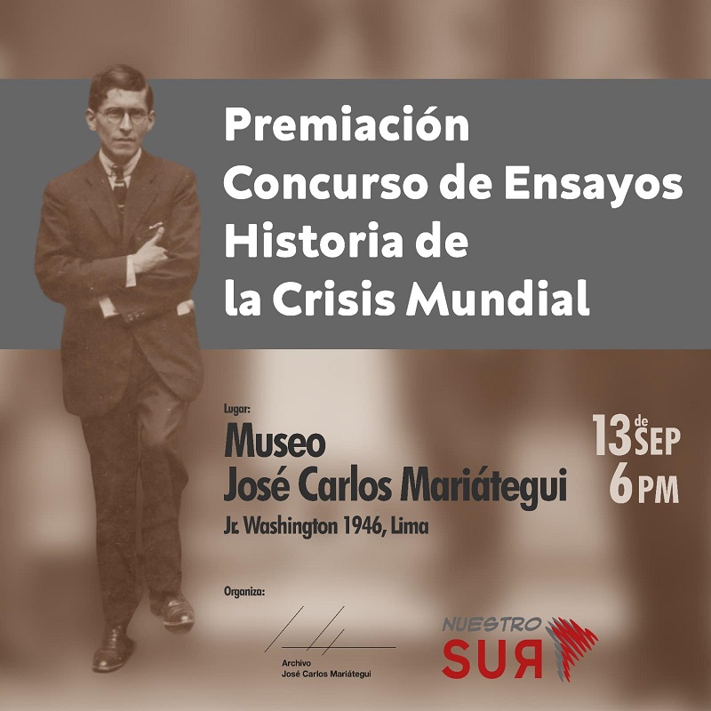 Premiación Concurso de Ensayos Historia de la Crisis Mundial.