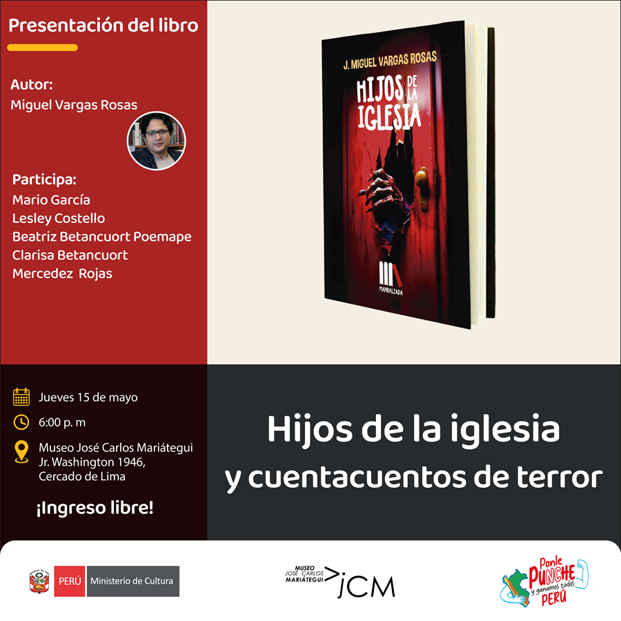 Presentación del libro. Hijos de la iglesia y cuentacuentos de terror.
