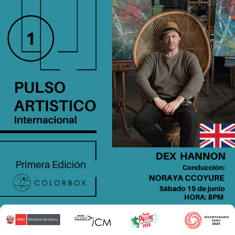 Pulso Artístico Internacional – Primera Edición. Segundo programa. Entrevista al artista: Dex Hannon (Uk - Reino Unido)uatemala)..