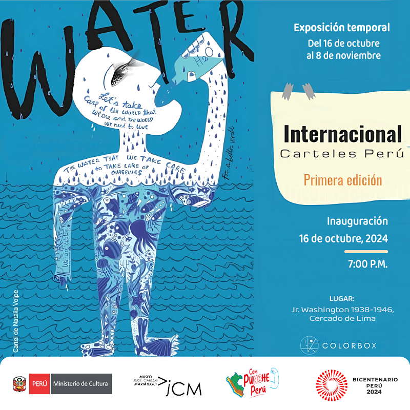 Exposición colectiva internacional de carteles POSTER 24. Participan 20 artistas, entre nacional e internacionales.