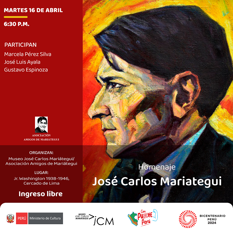 Homenaje a José Carlos Mariátegui 