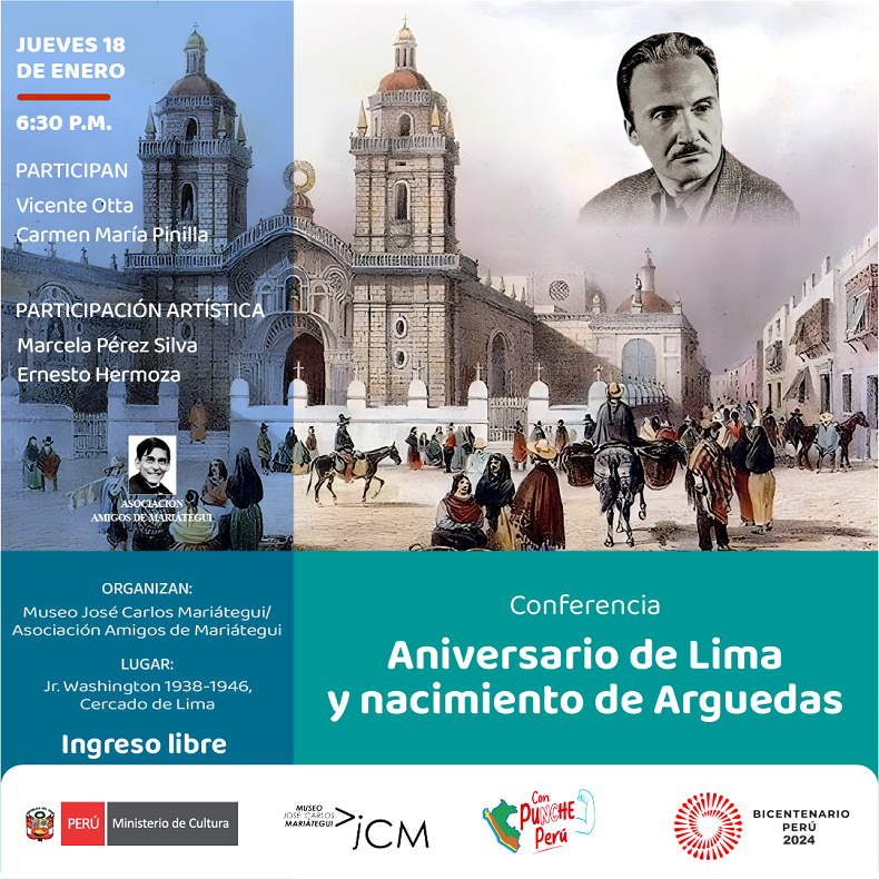 Aniversario de Lima y nacimiento de Arguedas.