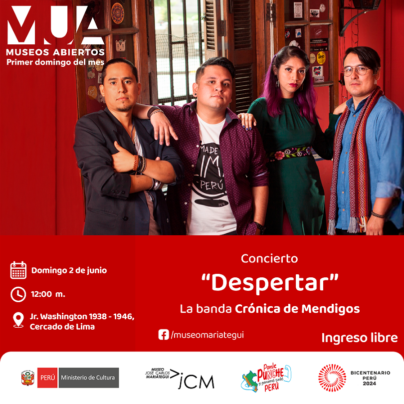 MUA MUSEOS ABIERTOS: Concierto "Despertar" del Grupo Crónica de Mendigos.