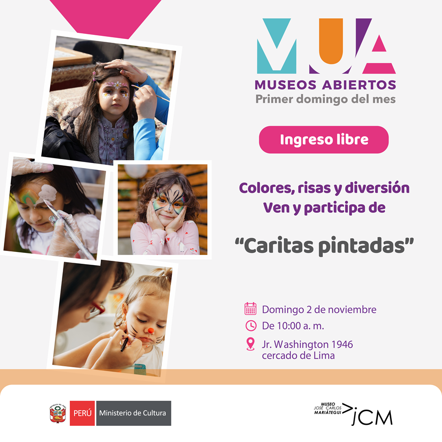 MUSEOS ABIERTOS. Caritas pintadas