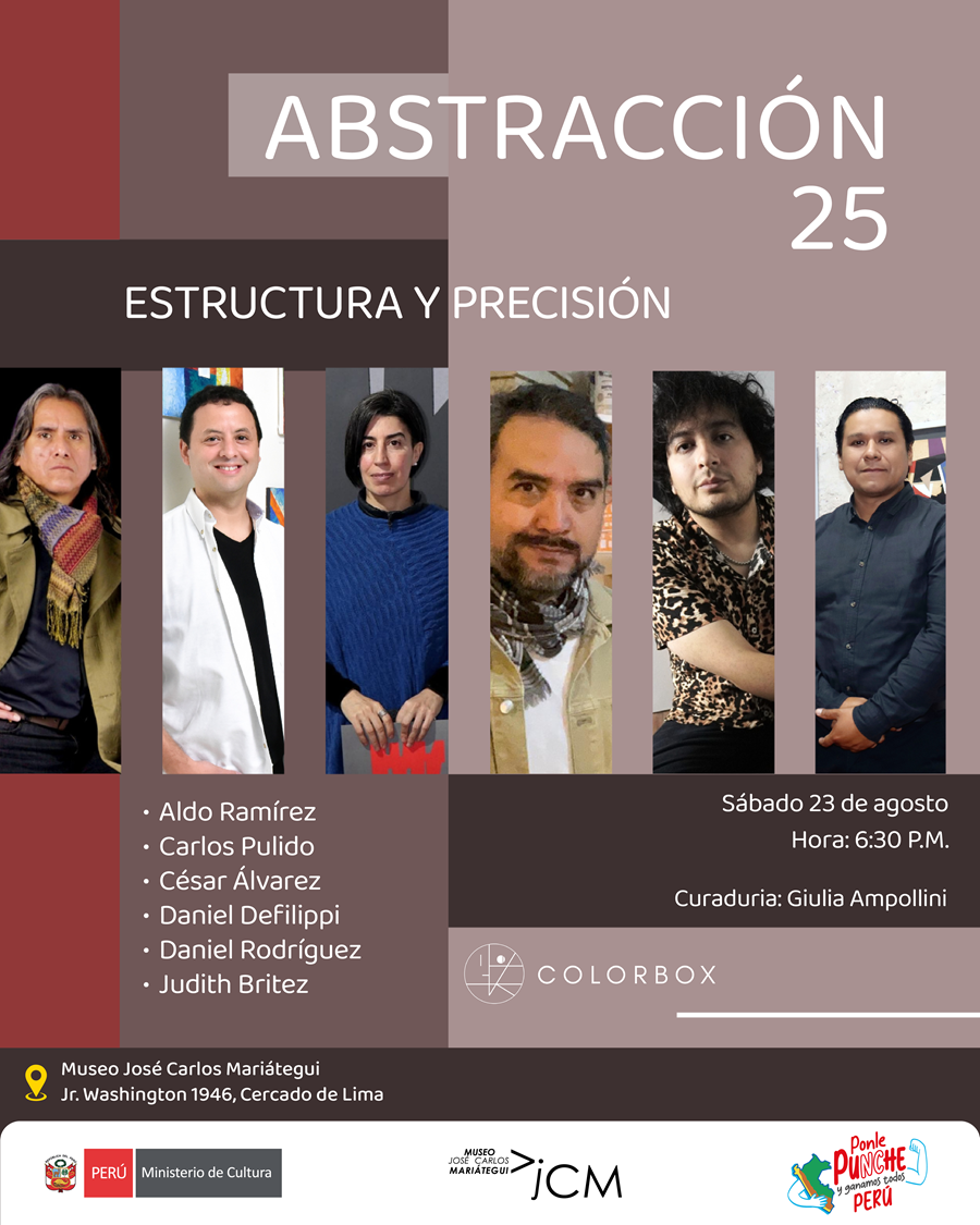 Exposición Colectiva. Abstracción 25 - Estructura y presición.