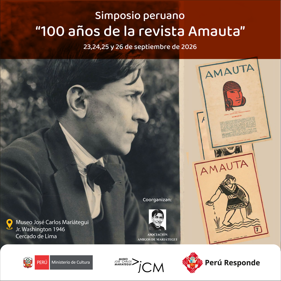 Simposio peruano "100 años de la revista Amauta"