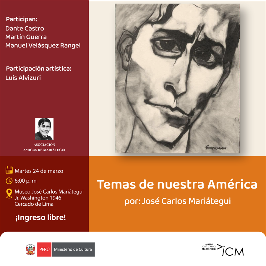 Conversatorio. Temas de nuestra América por José Carlos Mariátegui