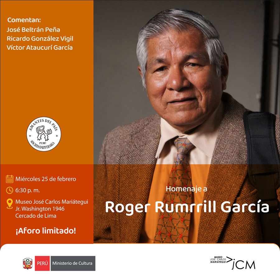 Homenaje a Roger Rumrrill García