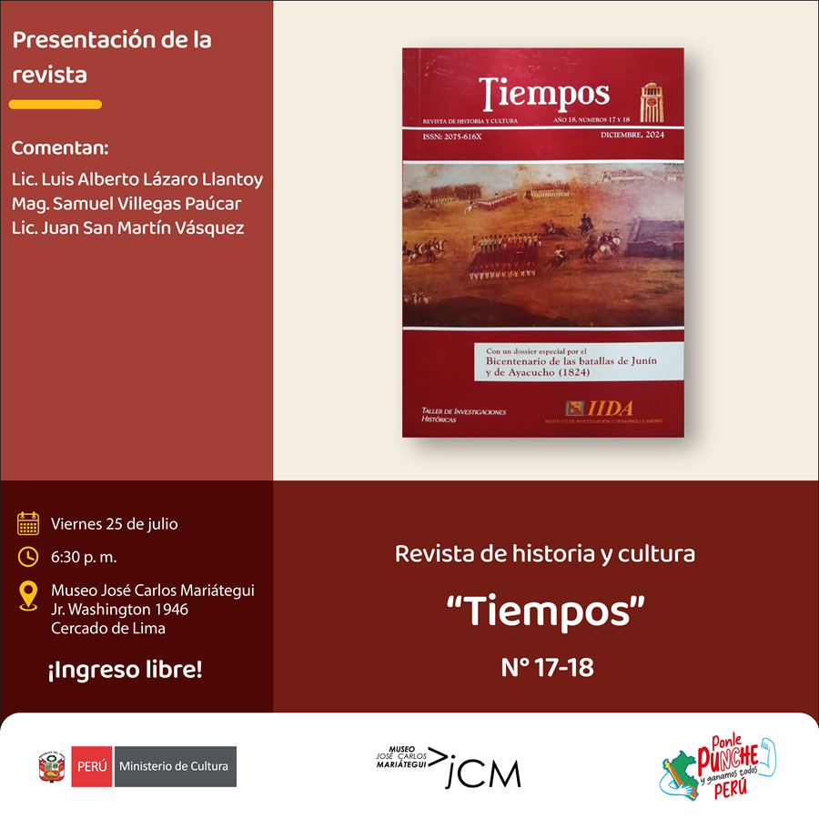Revista de historia y cultura "Tiempos" N° 17-18