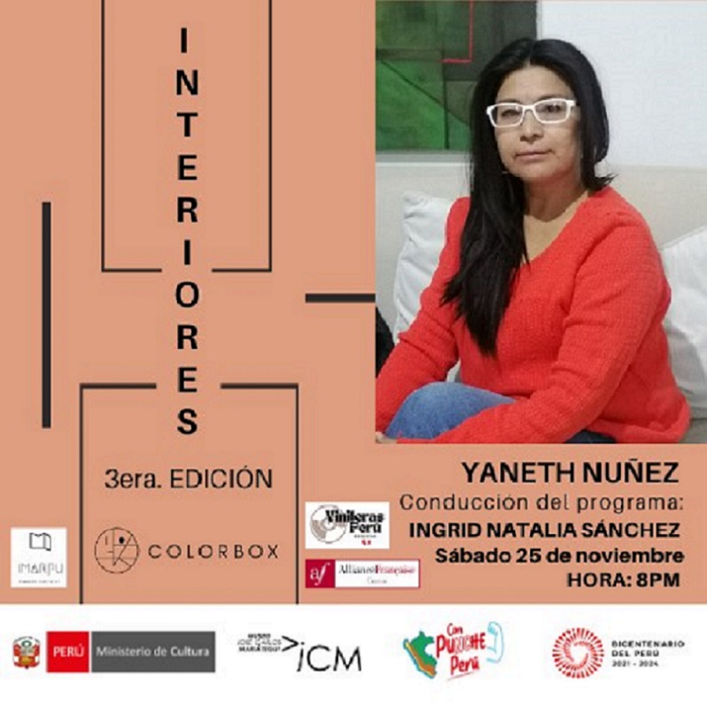 Programa de entrevista: INTERIORES 3ra. Edición. Segunda entrevista a: Yaneth Nuñez Trujillo (Cusco). Grupo Colorbox