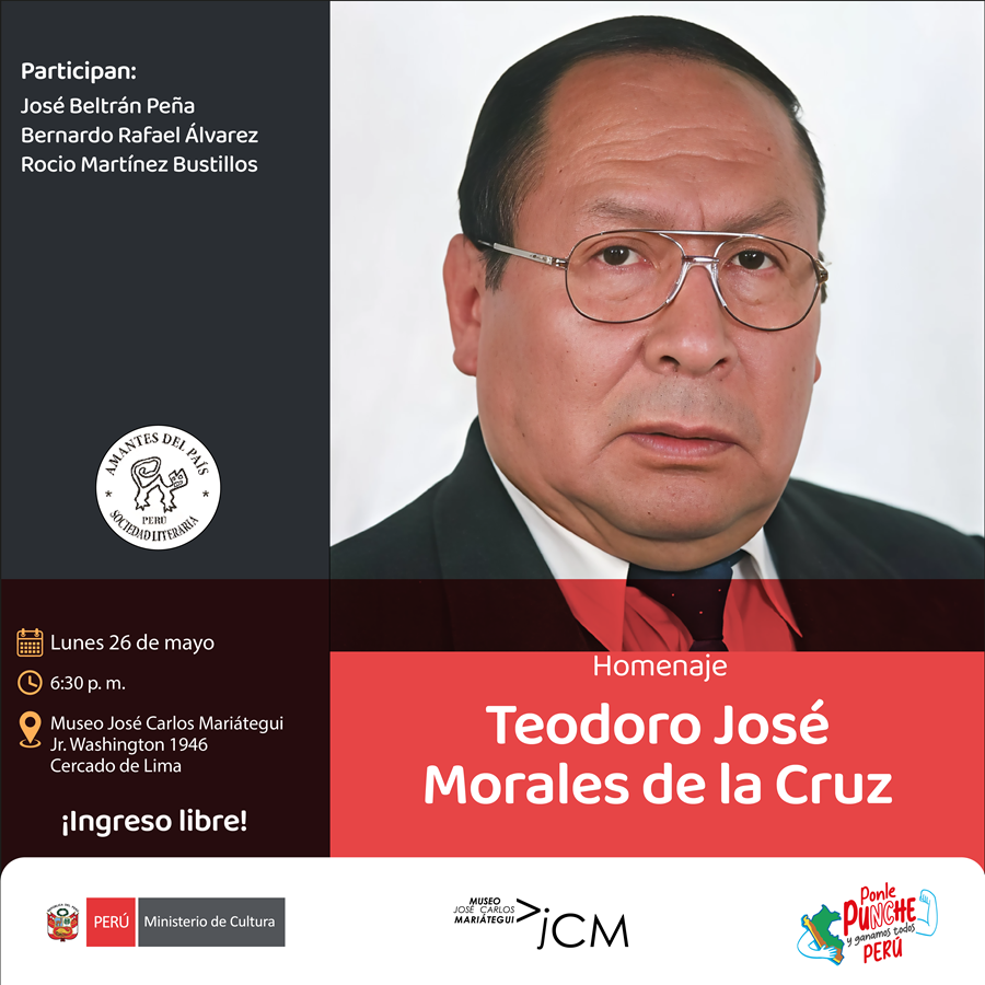 Conmemoración. Homenaje a Teodoro José Morales de la Cruz.