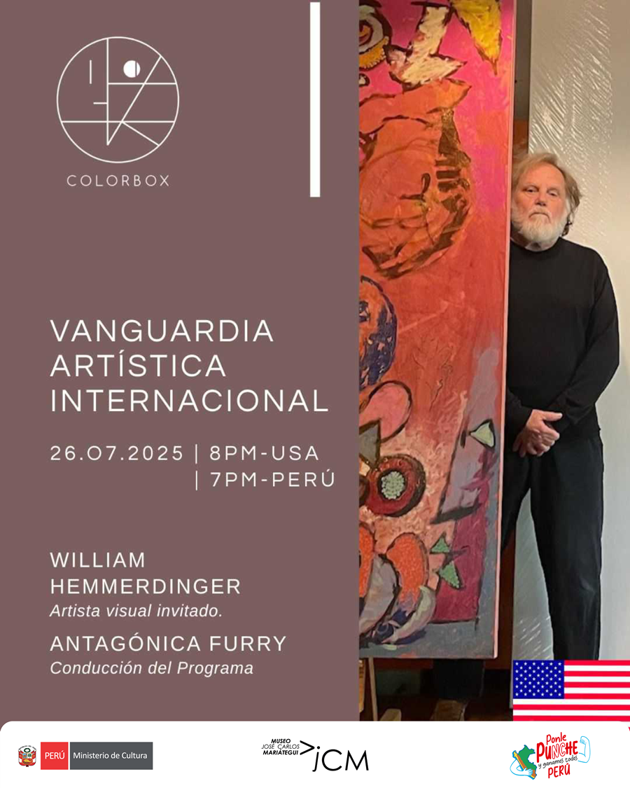 Vanguardia Artística Internacional. octavo programa, entrevista al artista estadounidense William Hemmerdinger (EE.UU)