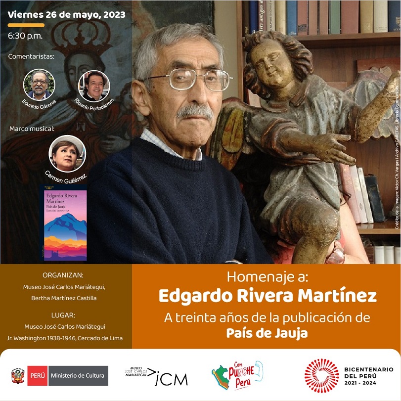 Homenaje a Edgardo Rivera Martínez a treinta años de la publicación País de Jauja
