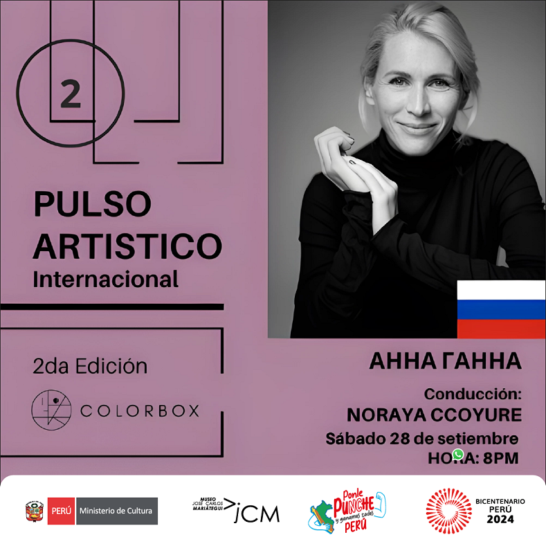 PULSO ARTÍSTICO – INTERNACIONAL 2da. Edición. Entrevista a Anna Ganna (Rusia)