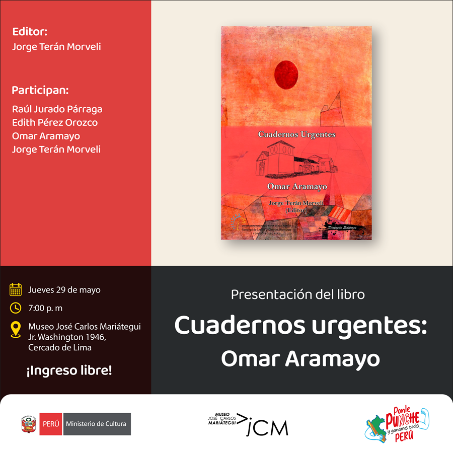 Presentación del libro. Cuadernos urgentes del editor: Omar Aramayo