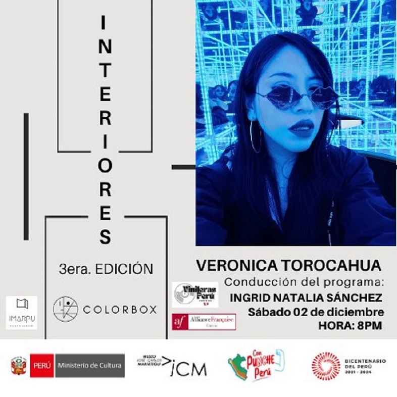 Programa de entrevista: INTERIORES 3ra. Edición. Tercera entrevista a: Verónica Torocahua (Arequipa).