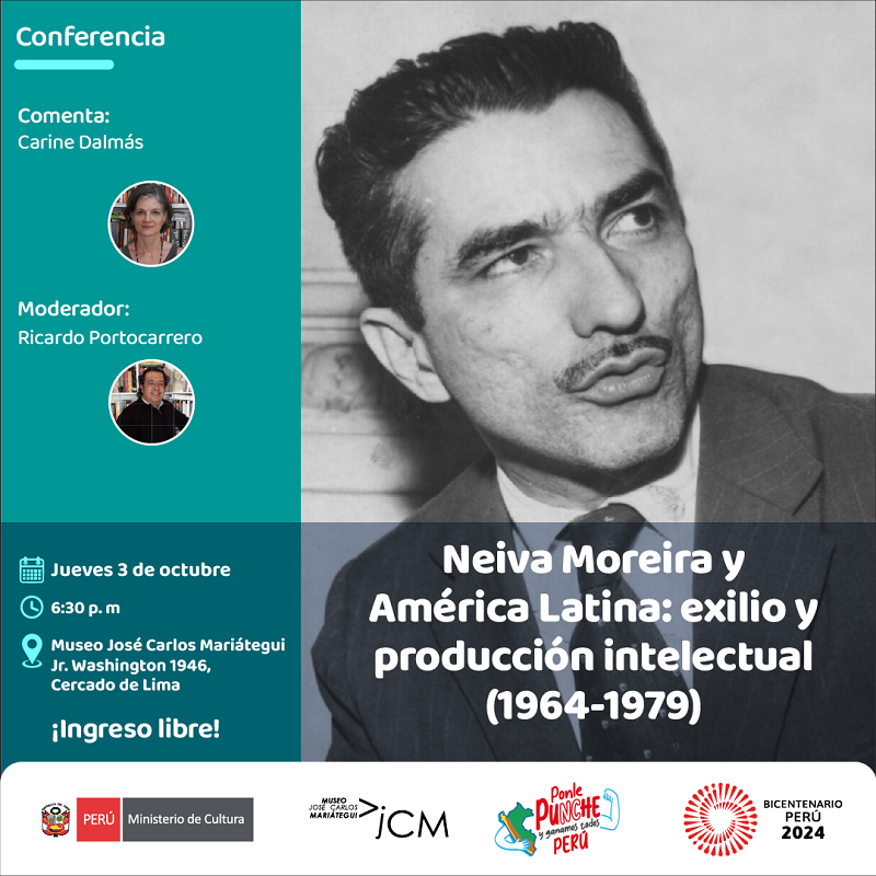 Conferencia. Neiva Moreira y América Latina: exilio y producción intelectual (1964-1979).