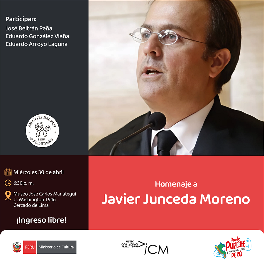 Homenaje a Javier Junceda Moreno.