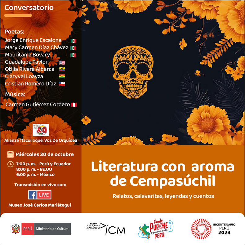 Literatura con Aromas de Cempasúchil. Relatos, calaveritas, leyendas y cuentos.