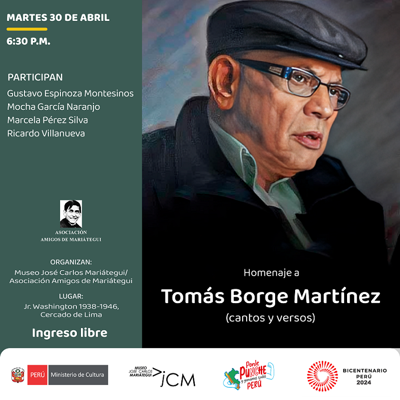 Homenaje a Tomás Borge Martínez (cantos y versos)