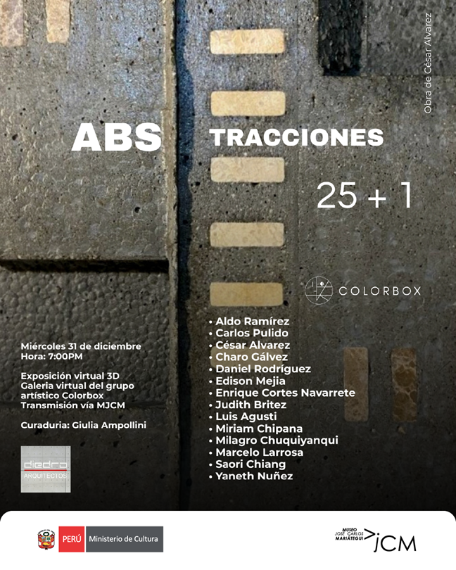 ABSTRACCIONES 25+1 Organizada por el colectivo artístico Colorbox.