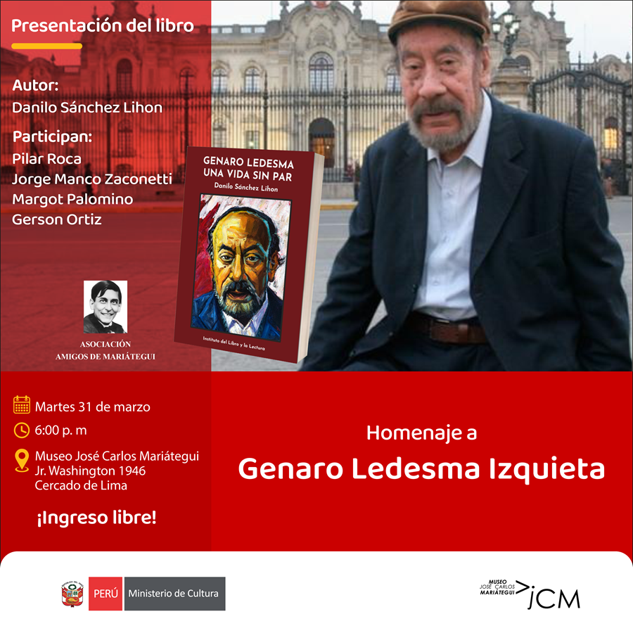 Homenaje a Genaro Ledesma Izquieta. 8° aniversario de su partida