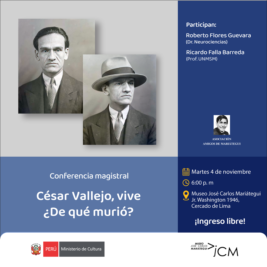 Conferencia César Vallejo, vive ¿De qué murió?