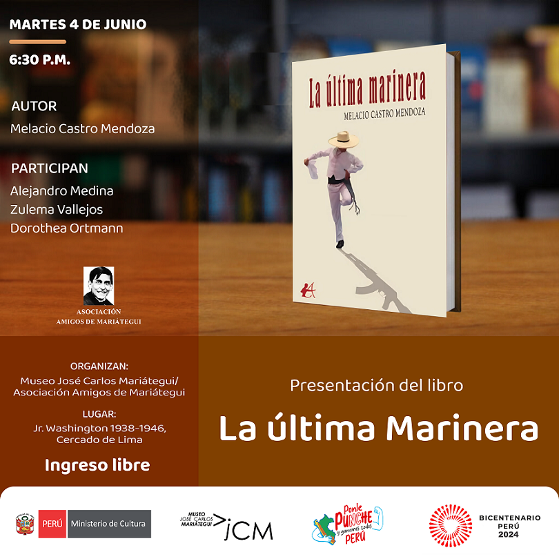 La última marinera del autor: Melacio Castro Mendoza.