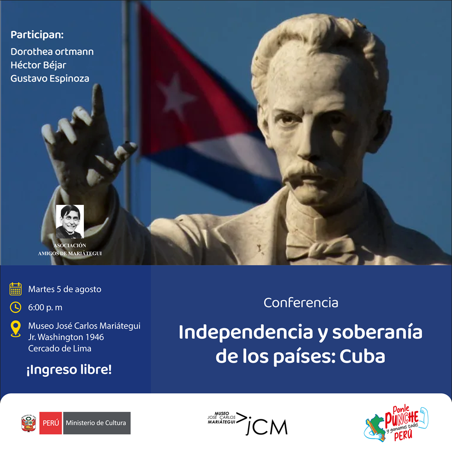 Conferencia. Independencia y soberanía de los países: Cuba