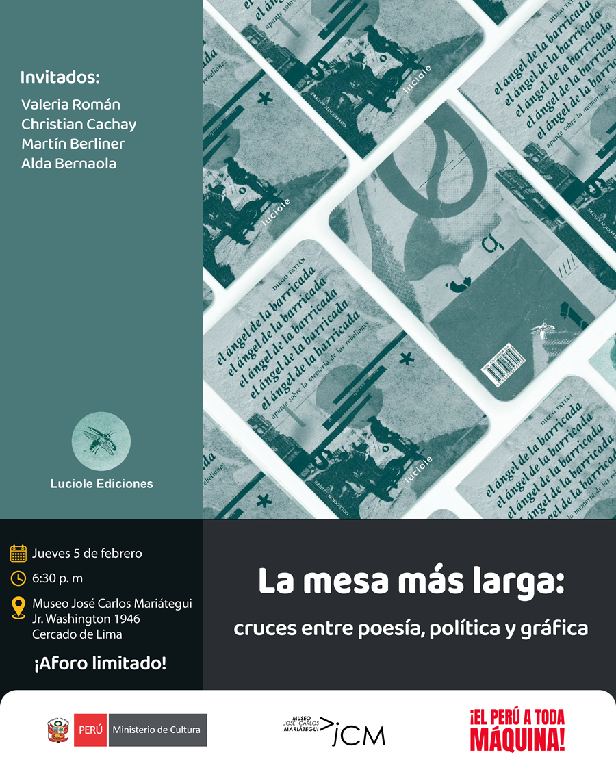 La mesa más larga: cruces entre poesía, política y gráfica