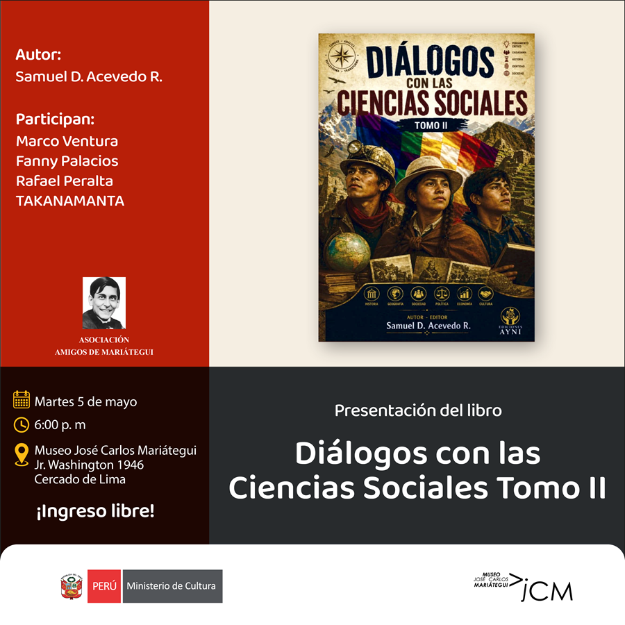 Presentación del libro. Diálogos con las Ciencias Sociales. Tomo II de Samuel D. Acevedo R.