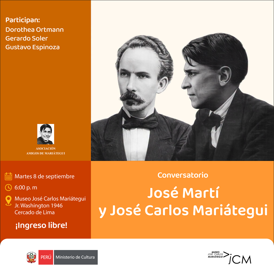 Conversatorio José Martí y José Carlos Mariátegui