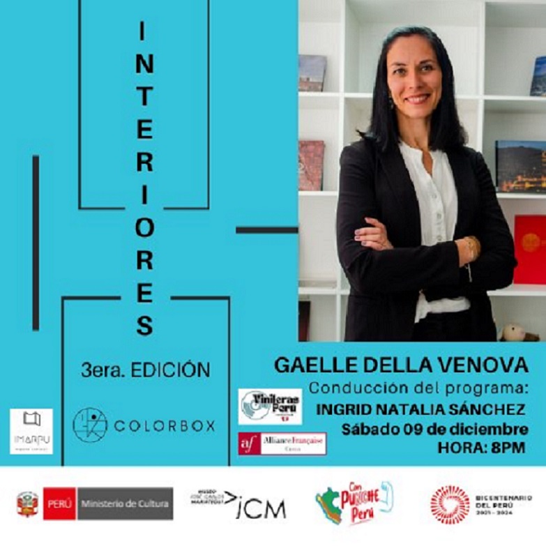 Programa de entrevista: INTERIORES 3ra. Edición. Cuarta entrevista a: Gaelle Della Venova (Francia)