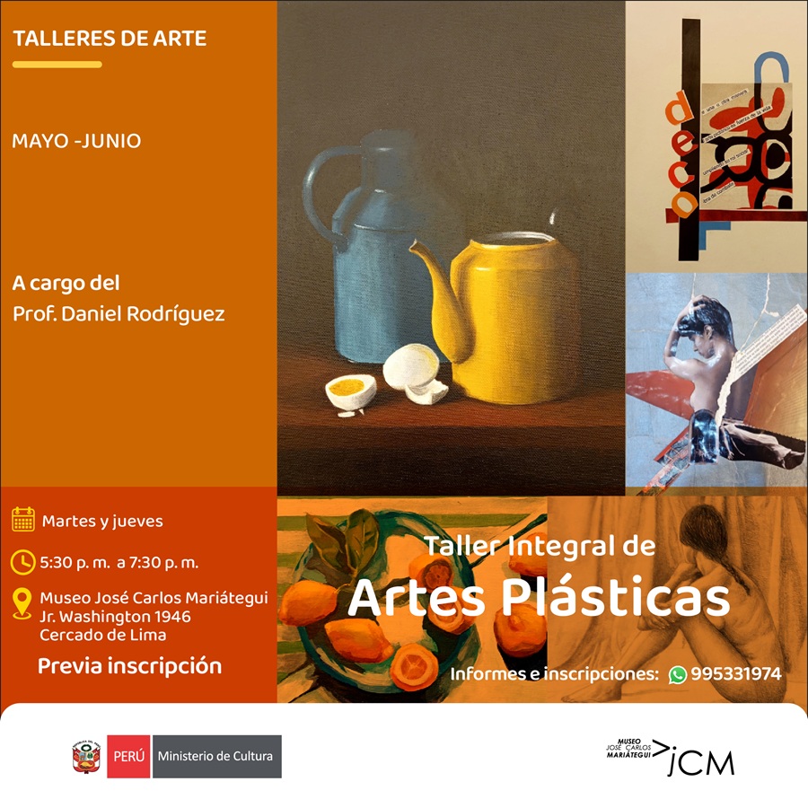 Taller Integral de Artes Plásticas. A cargo del profesor Daniel Rodríguez