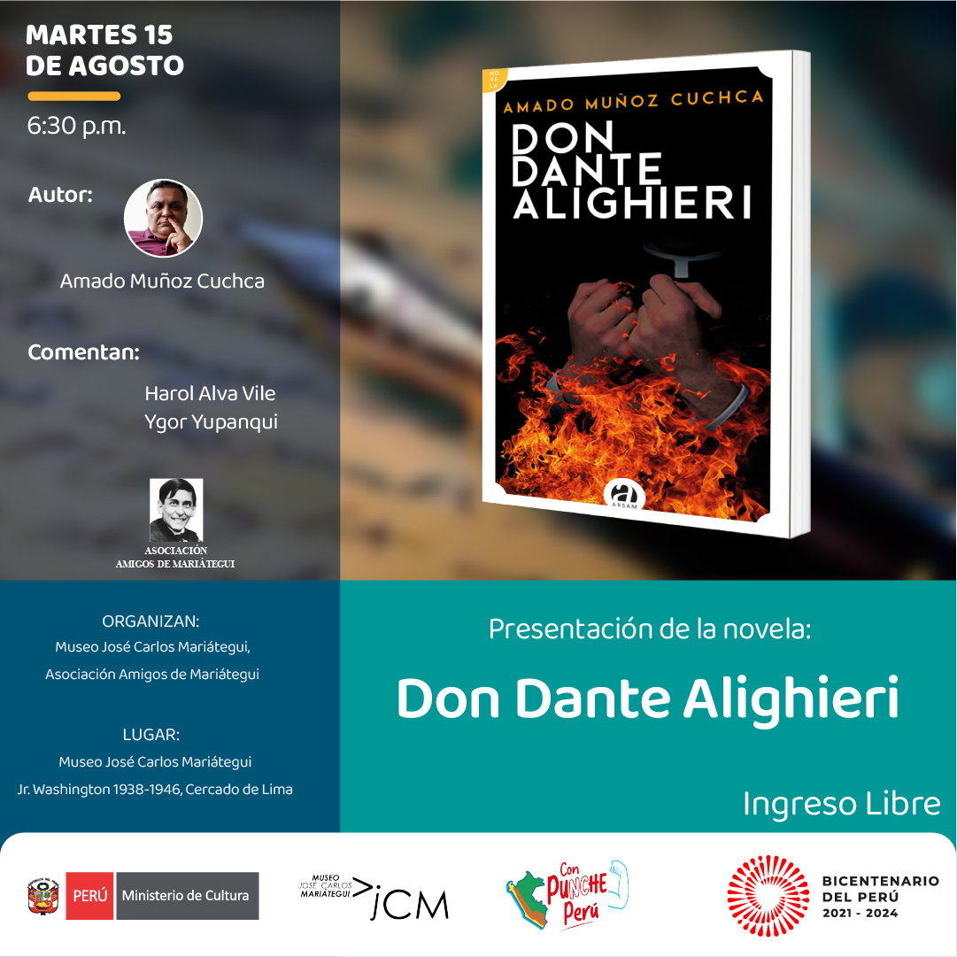 Presentación de la novela Don Dante Alighieri