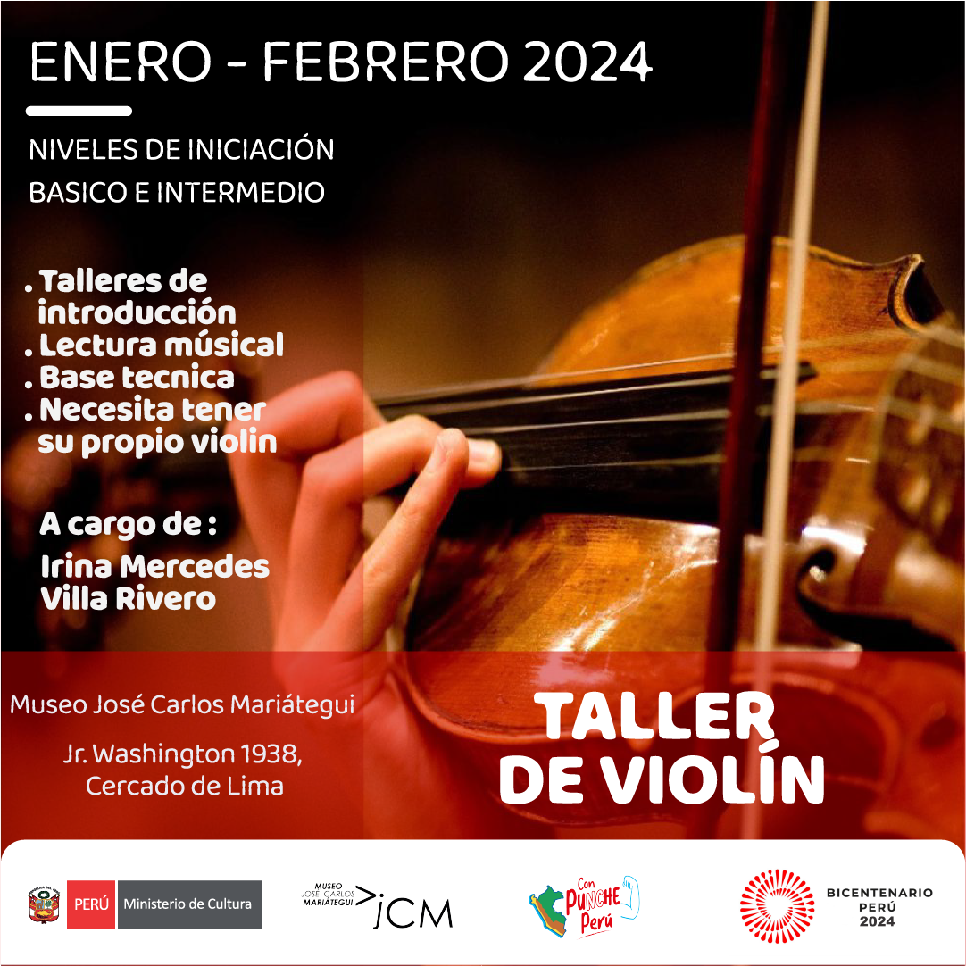 Taller de violín. Prof. Irina Mercedes Villa Rivero