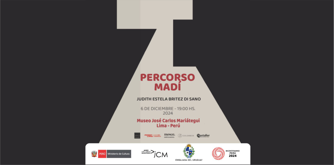 Exposición individual "Percorso Madí" de la artista Judith Estela Britez Di Sano.