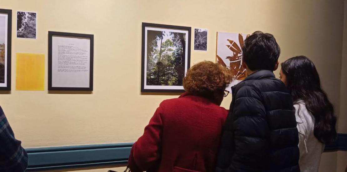 Exposición HABITAR EL VÍNCULO fotografía / historieta de Éloïse Boitelle y José Carlos Chihuán Trevejo.