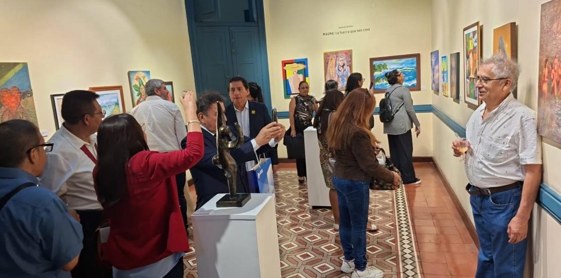 Exposición colectivo "MAGMA: la fuerza que nos crea" ASERVIPE