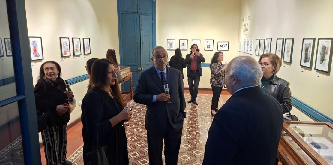 Exposición individual: Que mis cuchillas se claven gentilmente en sus corazones del artista Alvaro Sánchez de Guatemala