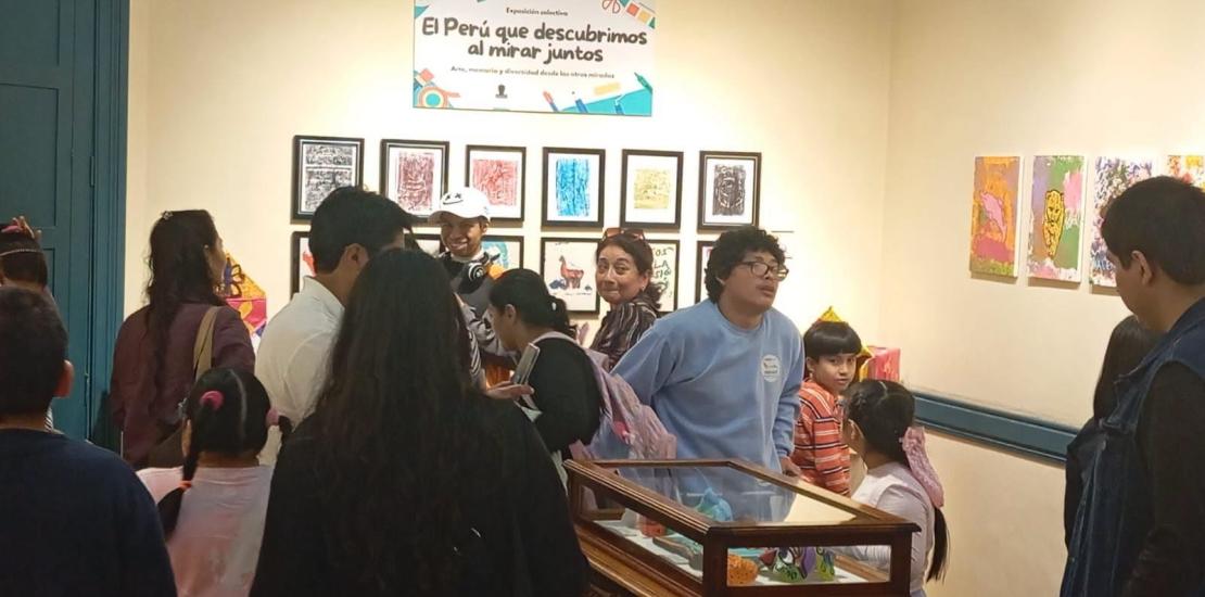 Exposición colectiva. El Perú que descubrimos al mirar juntos. de CAPACIARTE