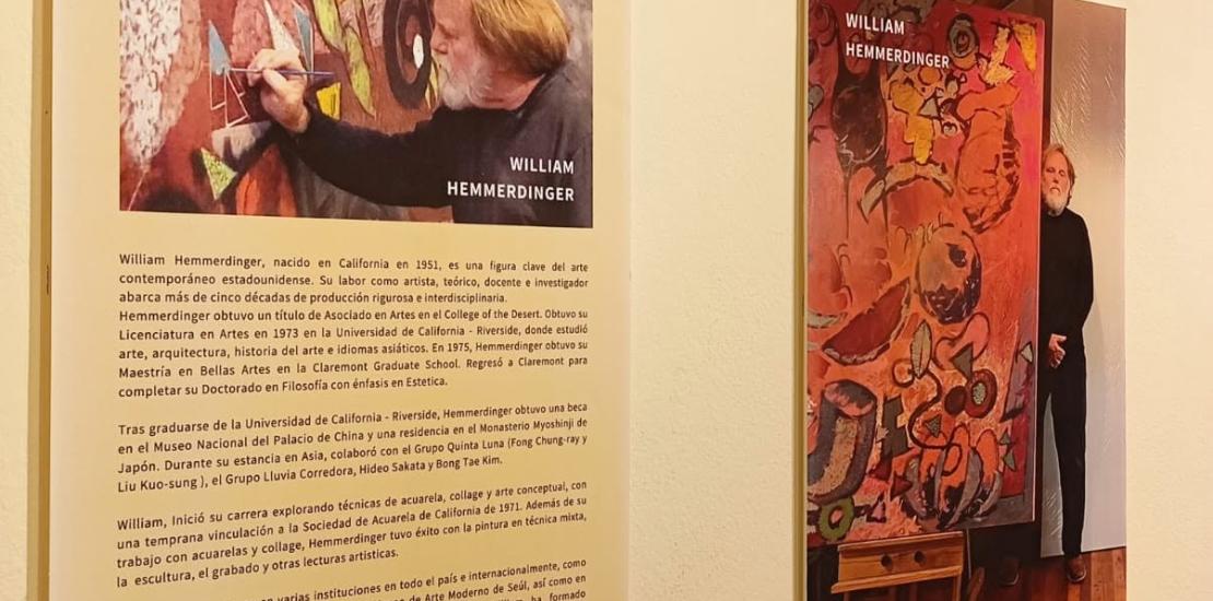 Exposición individual Flowers of Western Ireland del artista William Hemmerdinger