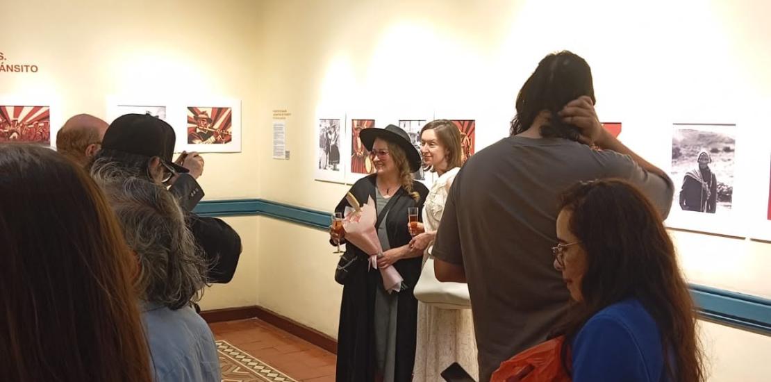 Exposición Puentes Visuales Geometría en Tránsito de la fotógrafa rusa Tatiana Lashkova