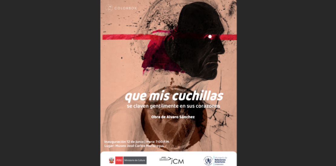 Exposición individual: Que mis cuchillas se claven gentilmente en sus corazones del artista Alvaro Sánchez de Guatemala
